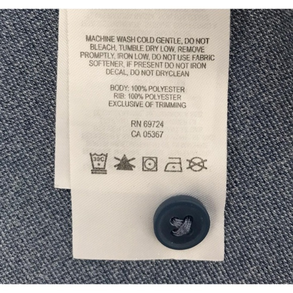 Columbia Polo Shirt Men's Size XXL Omni Shade Sun Protection Blue Golf Outdoor‎ - Picture 14 of 15